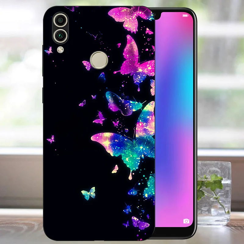 Мягкий ТПУ чехол для Honor 8c huawei Honor 8C силиконовый бампер для Honor 8C Honor 8C 6,26 чехол для huawei Honor 8c 8 C задняя крышка Capas