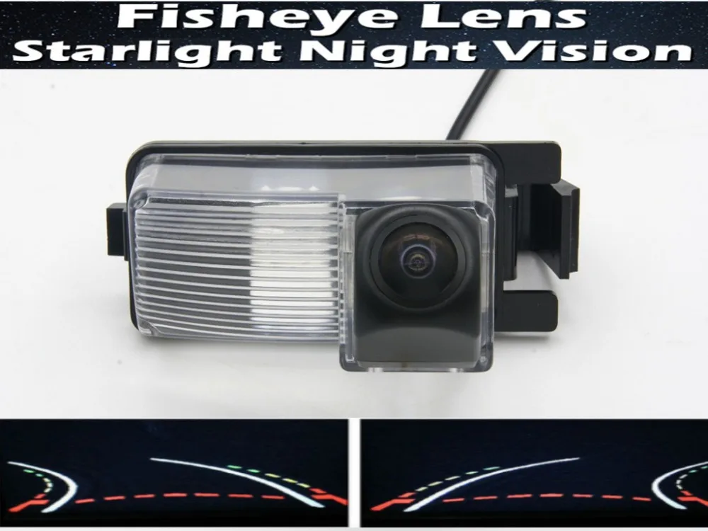 

1080P Trajectory Tracks Fisheye Car Parking Rear view Camera For Nissan Geniss Tiida Livina GF-R 350Z 370Z Sentra Cube Versa