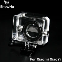 snowhu for 40m underwater housing case for yi 4k action camera waterproof case diving snorkeling sports box ld11
