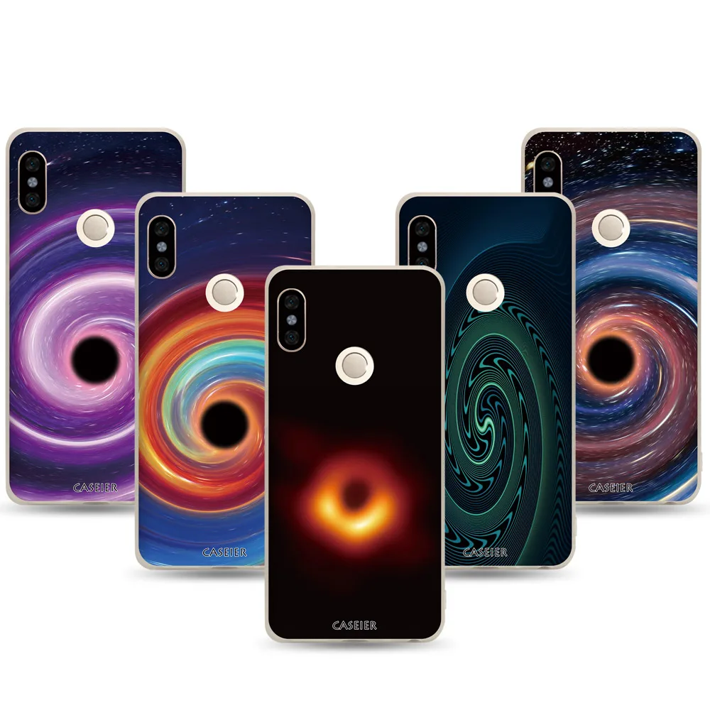 Чехол для телефона CASEIER с черным отверстием Xiaomi Mi 8 Lite A2 A1 крутой чехол Redmi 6A Note 7 5 6