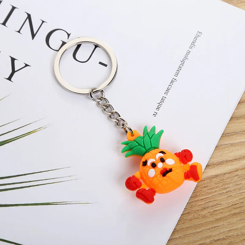 Высокое качество 2019 новый большой Летние фрукты брелок яблоко арбуз Pitaya Pine apple
