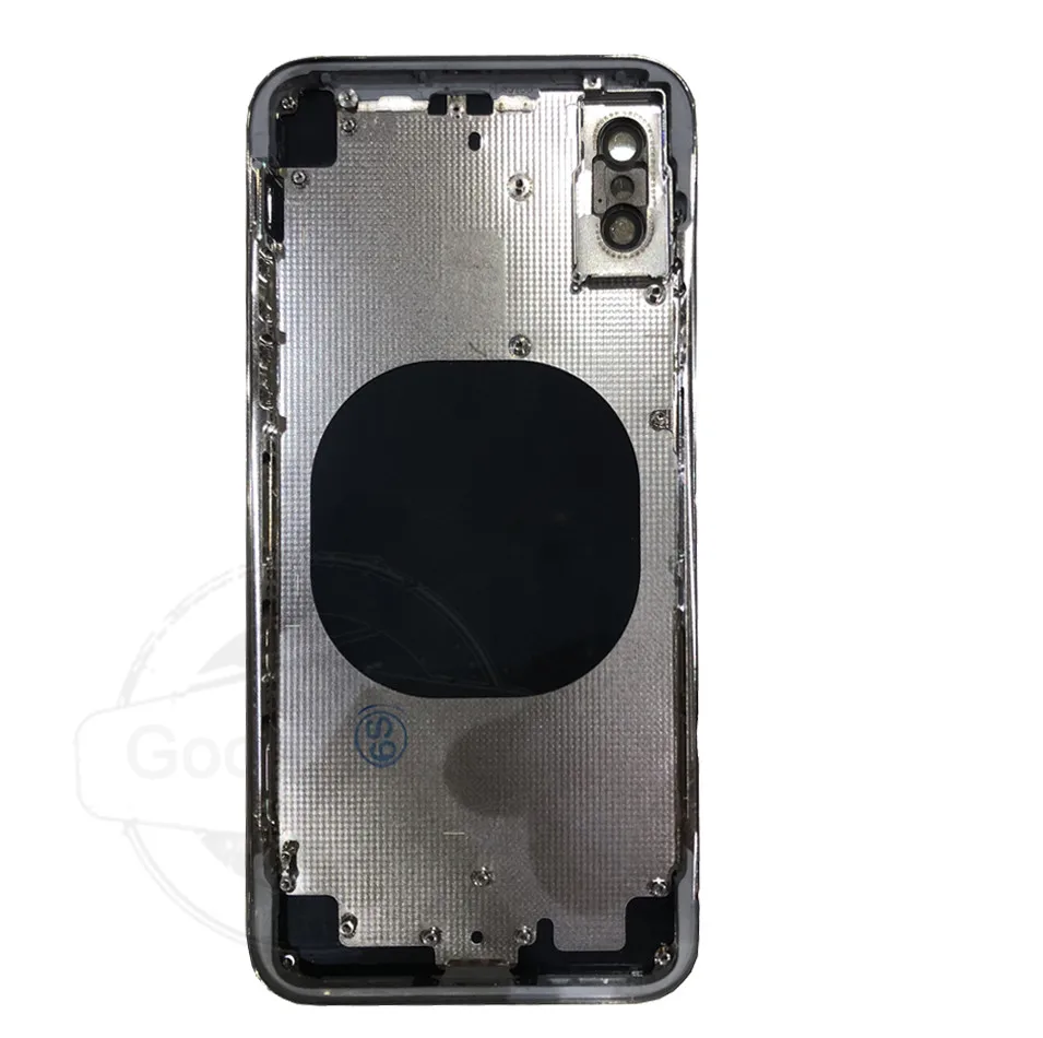 Новая передняя рамка корпуса Корпус для iPhone 10 X средняя Задняя крышка батареи