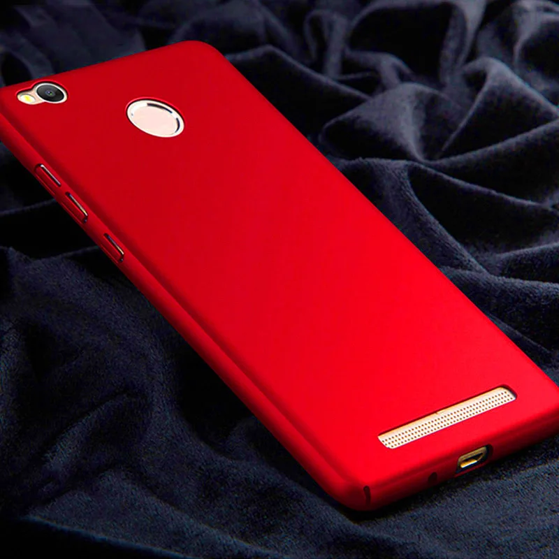 Full Cover Hard Plastic 5.0For Xiaomi Redmi 3 Pro Case For 3S Cell Phone Back |