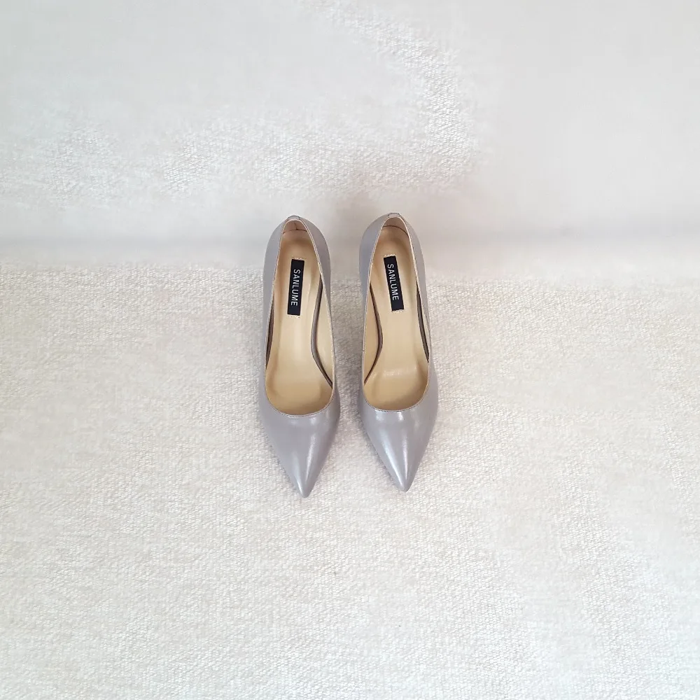 Женские туфли лодочки на высоком каблуке с острым носком|wedding shoes|nude wedding shoeshigh heels |