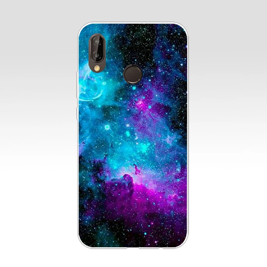 50AQ Art Star Tree Sky Space Мягкий силиконовый чехол из ТПУ для huawei Nova 3 3i p smart | Мобильные