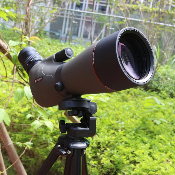 SVBONY 20-60x80 Zoom Зрительная труба с азотным наполнением, водостойкий телескоп, двойной механизм фокусировки, металлический корпус с 5" алюминиевым штативом