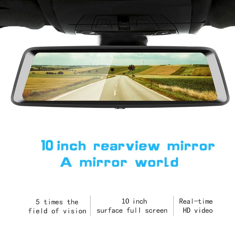 Dealcoo10' Сенсорный экран специальной Android зеркало Dash Cam ADAS Видеорегистраторы для