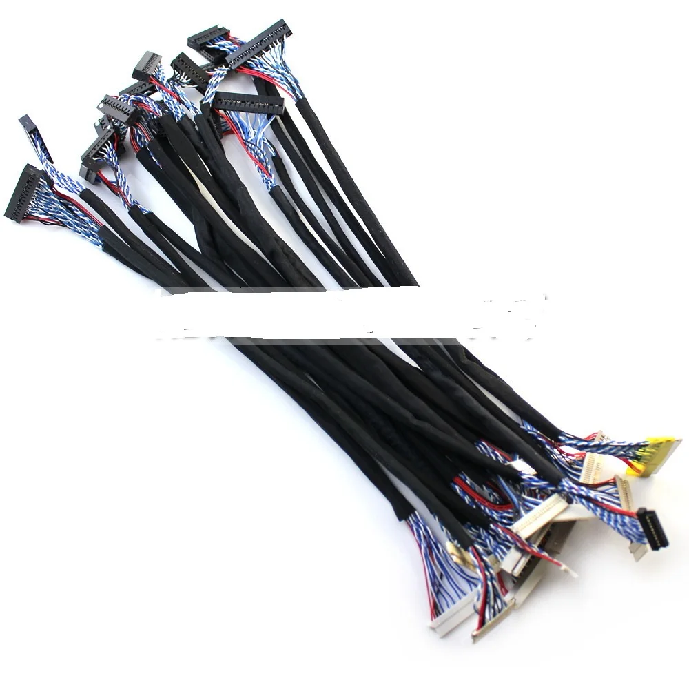 18 шт./компл. самый используемый универсальный кабель LVDS для поддержки панели ЖК