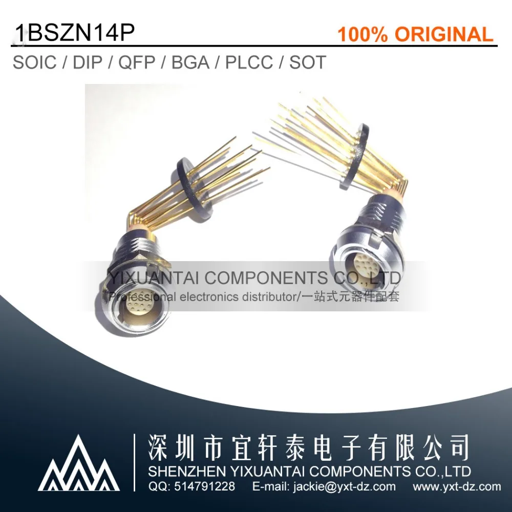 1 шт. 1BSZN14P LEMO connectorFGG.2B.314. Одетый ECG.2B.314.CLL подходит для PCB установки под углом 90
