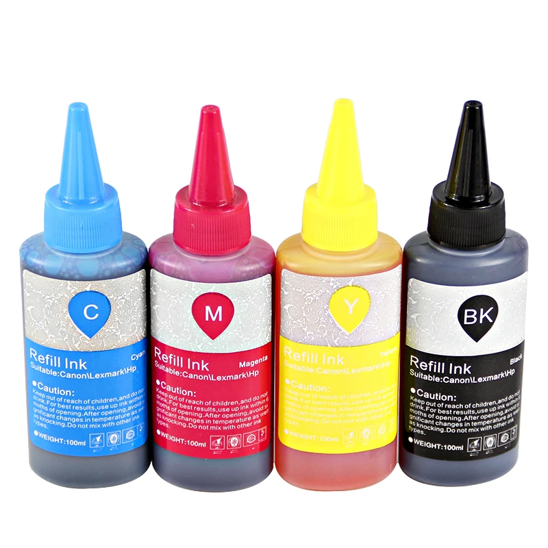 Befon заправленные цветные чернила для краски совместимые с чернилами серии Epson R