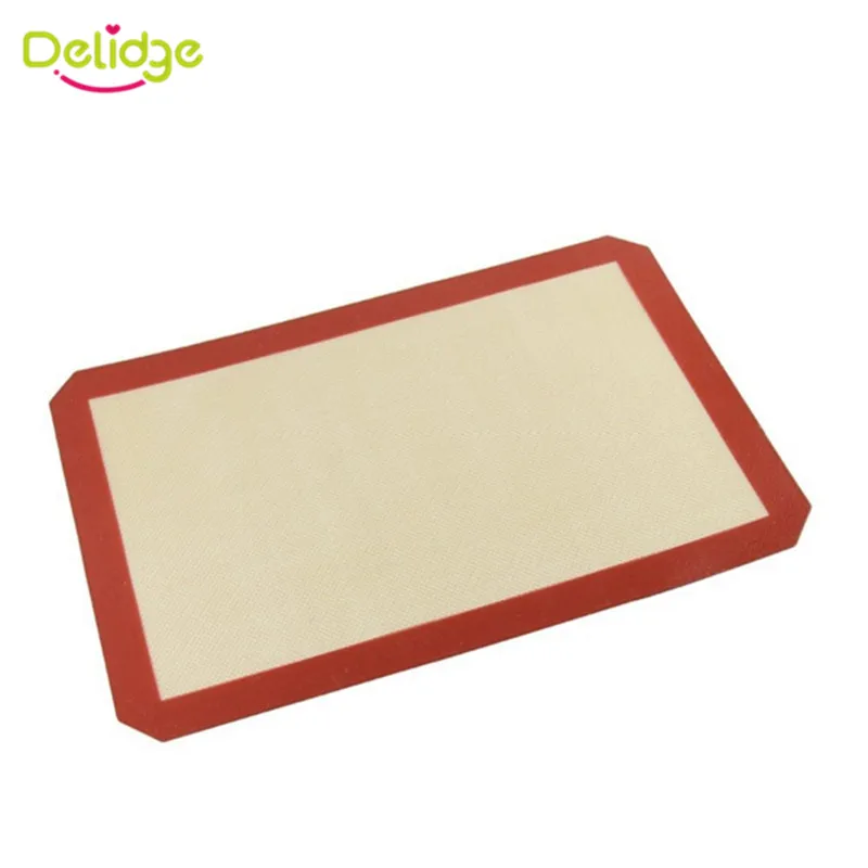 

Delidge 1pc Large Size 42*29.6cm Non-Stick Silicone Baking Mat For Cake Cookie Baking Liner Cooking Kitchen Accessories