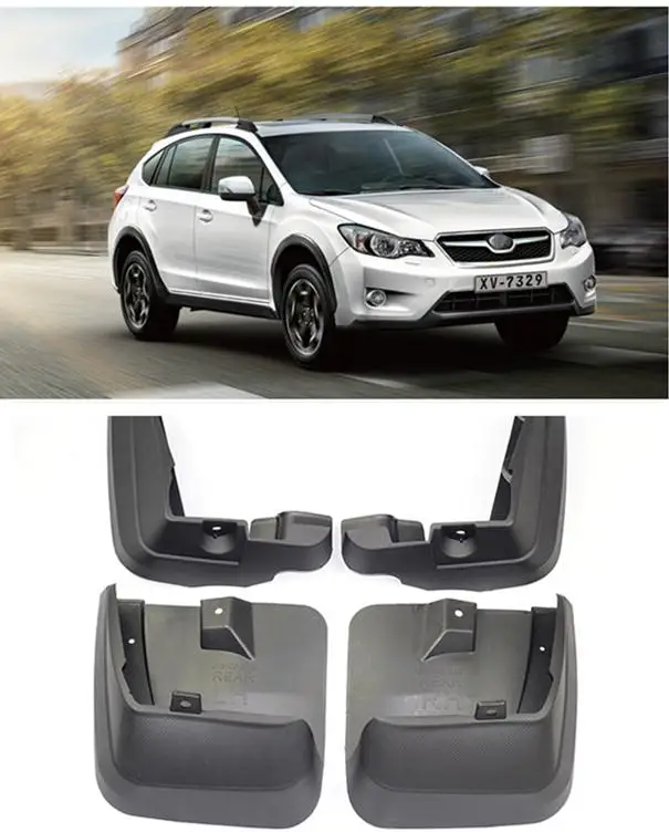 Передние и задние брызговики Брызговики набор 4 шт для SUBARU XV CROSSTREK 2011 2012 2013 2014|set
