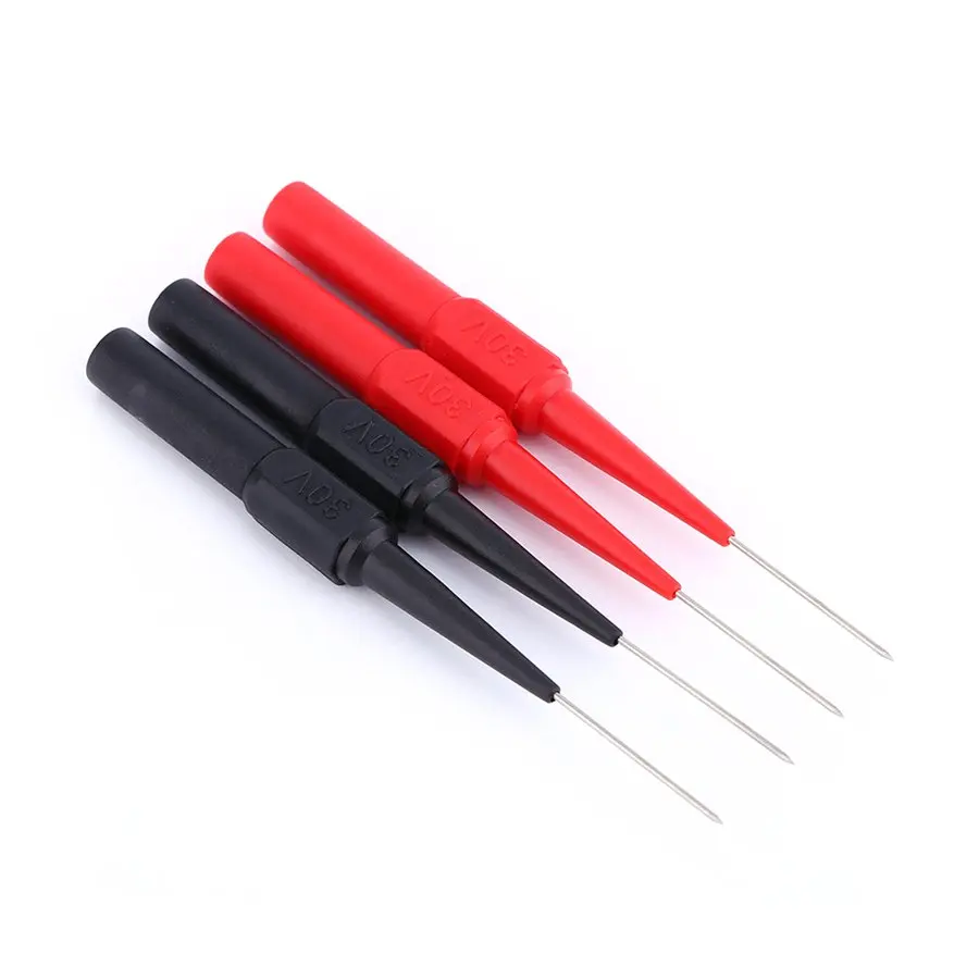 4 шт. неразрушающего контроля с Проколом изоляции иглы мультиметр Тесты зонды 30 в