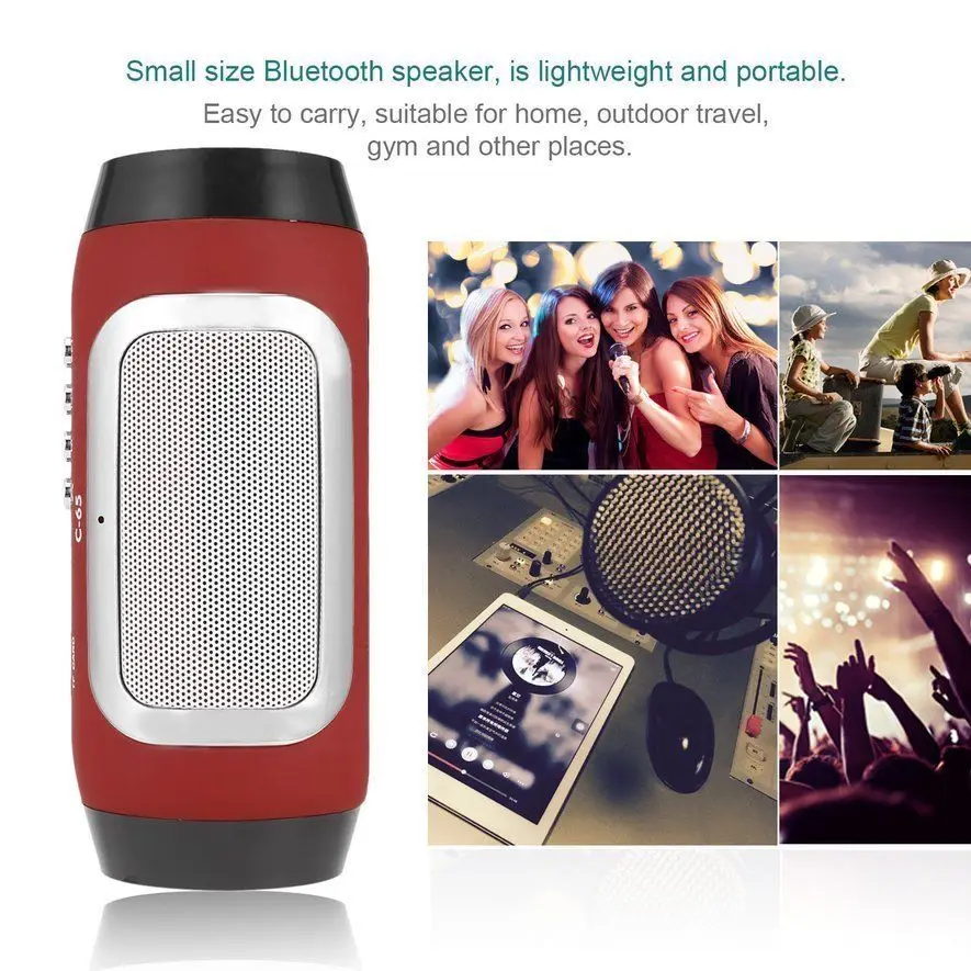 10 шт./партия Беспроводная Bluetooth Колонка|Портативные колонки| |