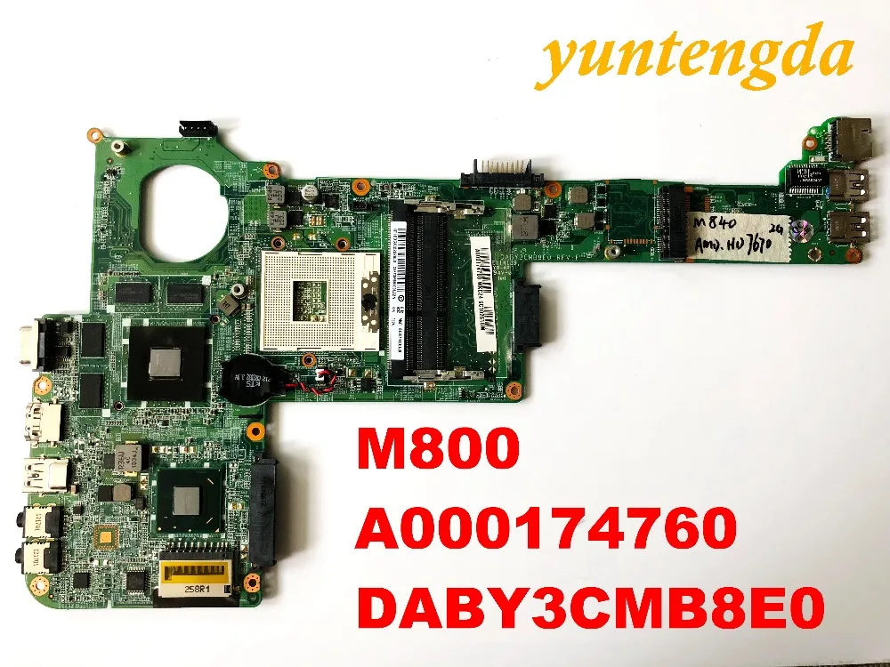 

Оригинальная материнская плата для Toshiba M800 M840, A000174760, Протестировано, хорошее качество, бесплатная доставка, разъемы