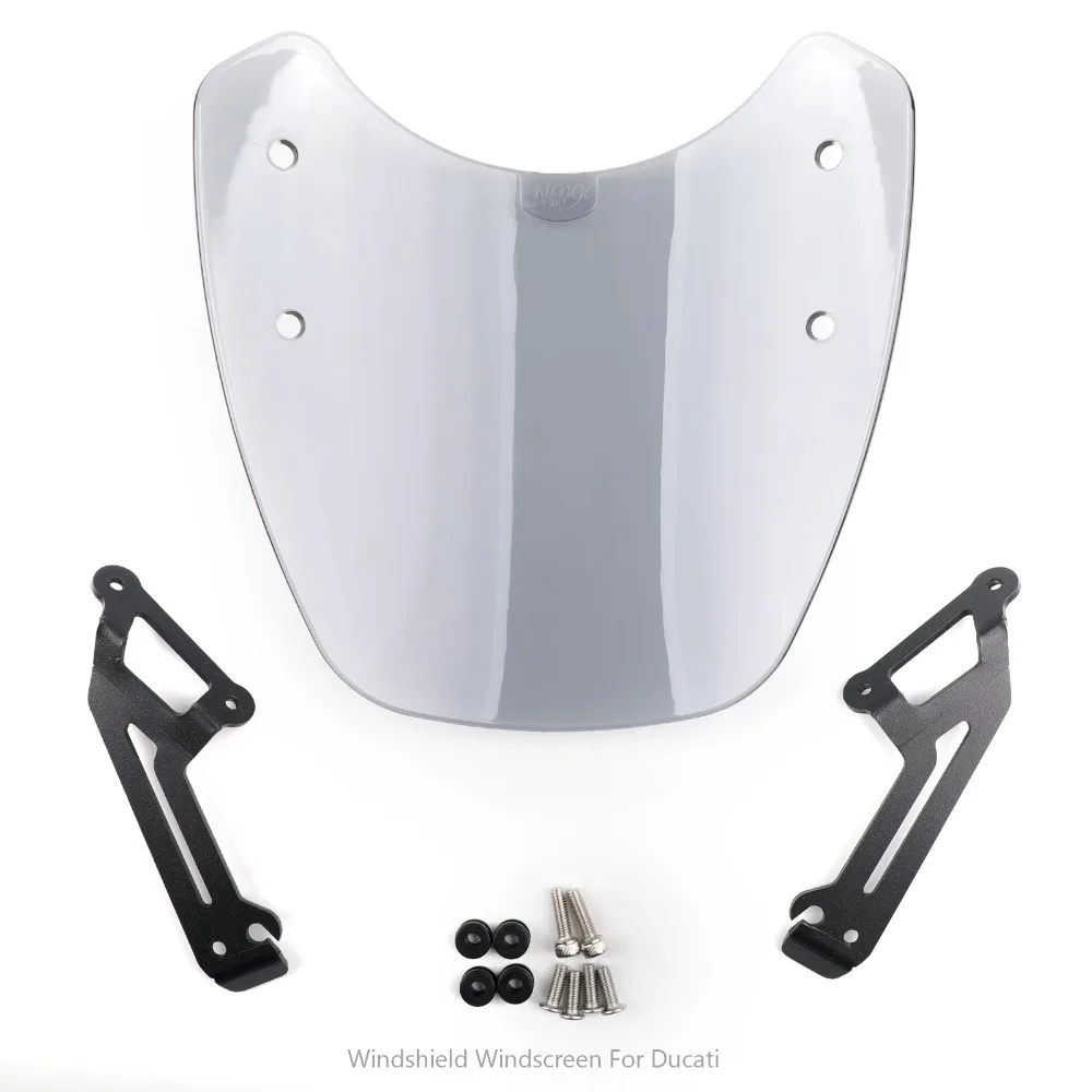 Areyourshop мотоцикл ветер экран лобовое стекло Защита для Ducati скремблер- мотоцикл экран Чехлы