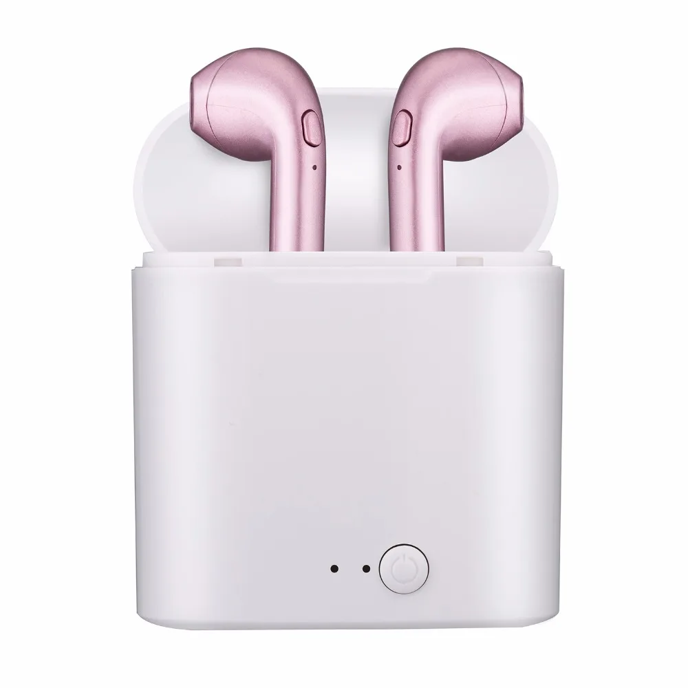 I7 tws i7s tws i7s беспроводные Bluetooth наушники с зарядной коробкой наушники с микрофоном наушники-вкладыши для iPhone huawei samsung