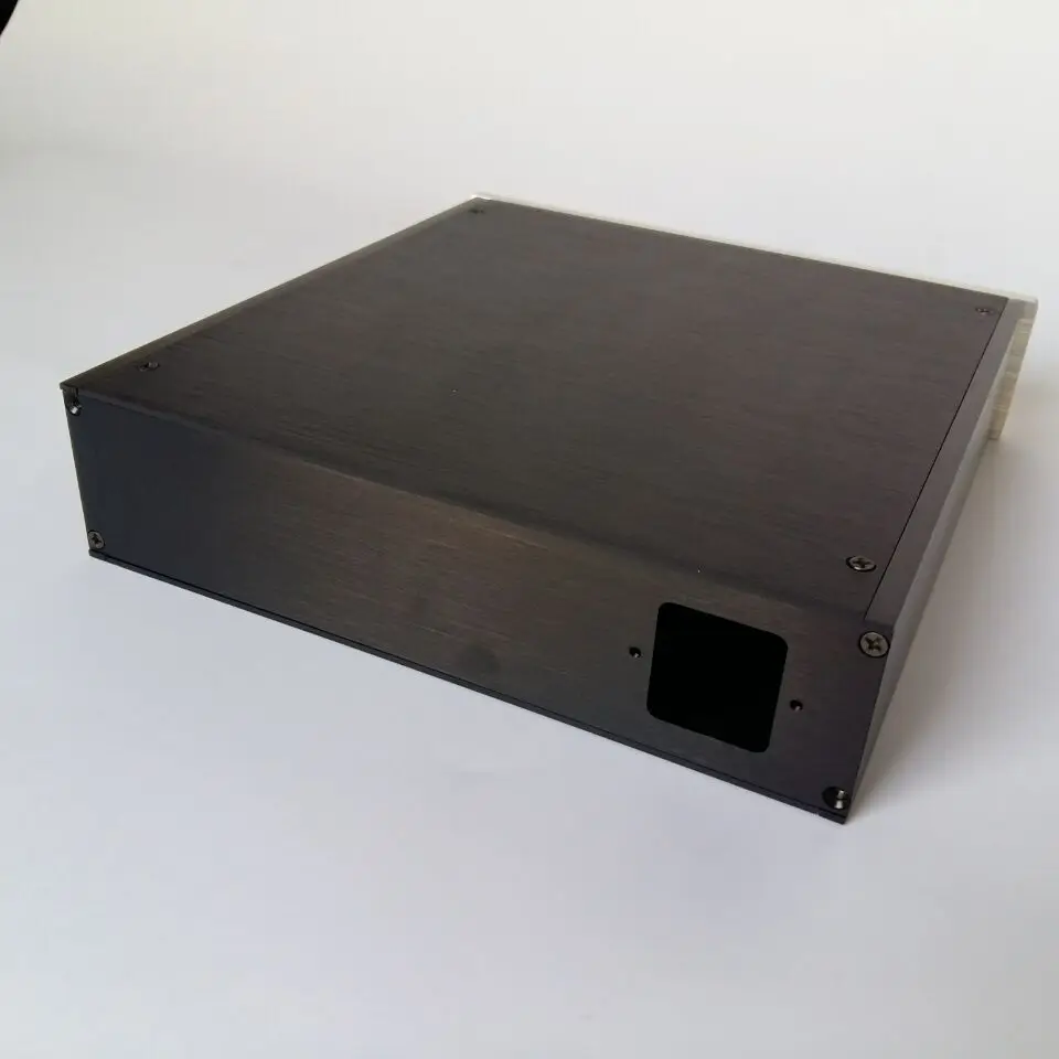 Мини алюминиевый корпус усилителя 2205 ЦАП Корпус Корпуса DIY box ( 220*52*226 мм)|Усилители