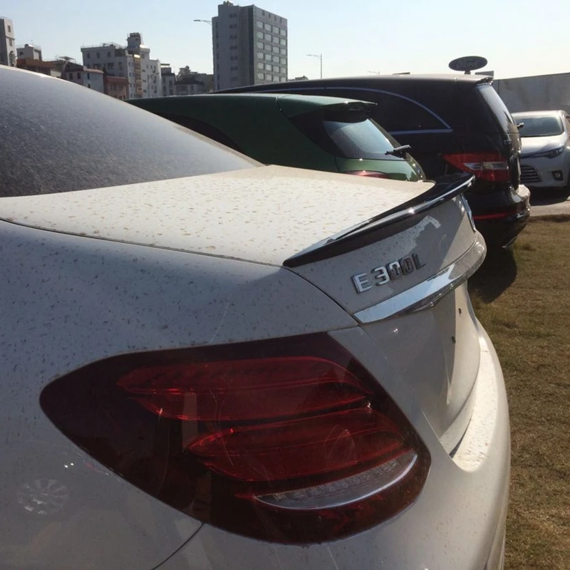 Спойлер для Benz W213 высококачественный спойлер заднего крыла автомобиля из АБС