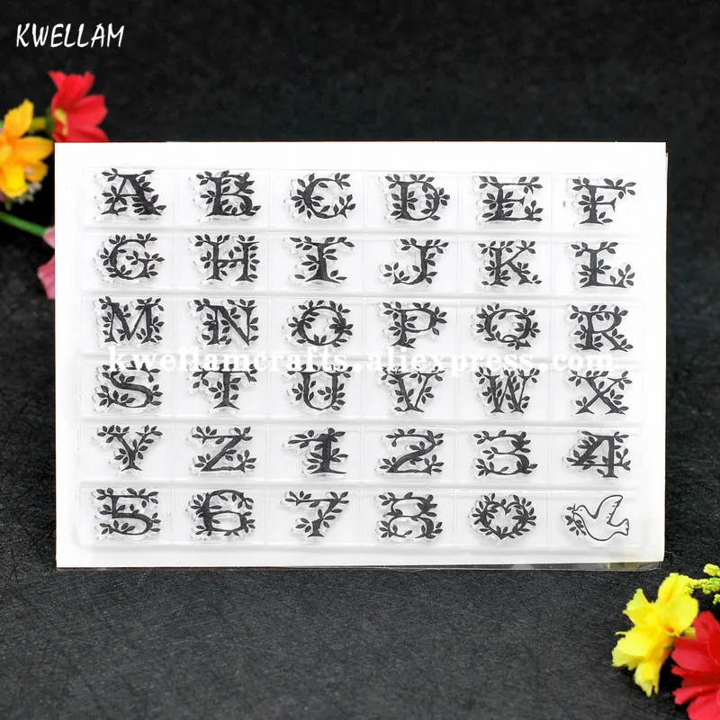 Альбом для скрапбукинга с буквами английского алфавита фото карточки отметка