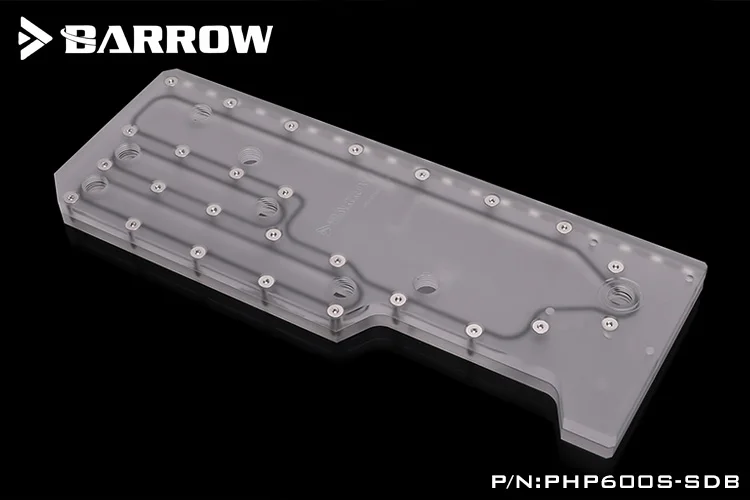 Курган акриловая доска в качестве канала воды использовать для PHANTEKS P600S чехол компьютера для процессора и GPU Блок/5 В 3PIN A-RGB водный путь