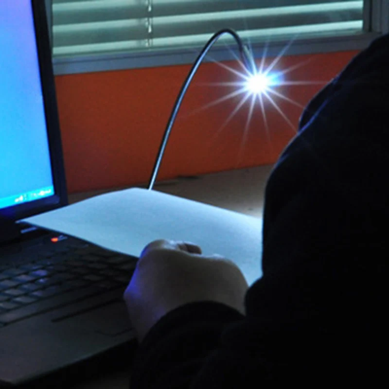 Мини USB светодиодный светильник Гибкая защита глаз прочный для компьютера ноутбука ПК чтения EM88