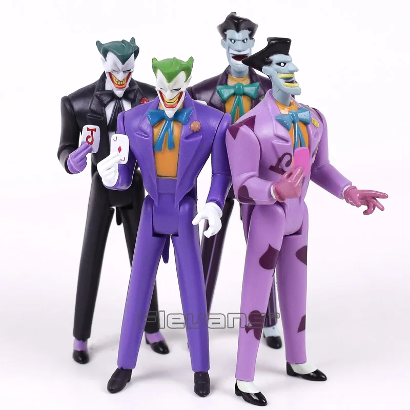 Экшн фигурки Joker из ПВХ коллекционные модели игрушки 4 шт./компл. 12 см|Игровые и