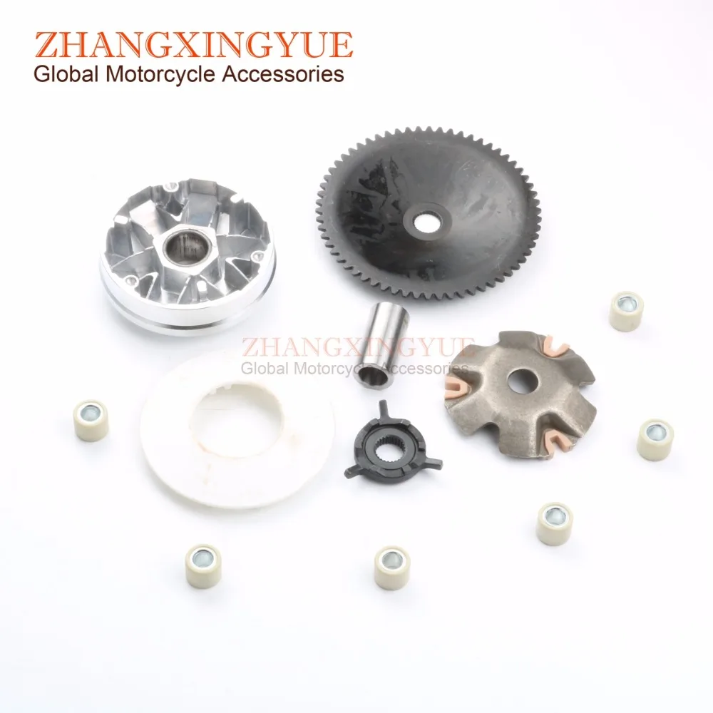 

50cc Front Drive Variator Clutch Assembly for QINGQI REX QM50QT-6A QM50QT-10A RS 400 450 460 GY6 50cc 4T 139QMB