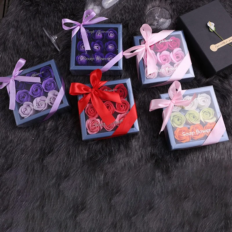 Искусственные цветы 9 шт. вечерние аксессуары украшения для дома на Рождество