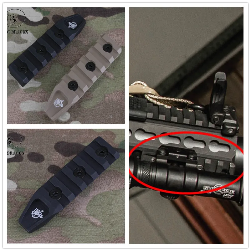 EMERSON BD 5 слотов рельсовая панель KeyMod для AIRSOFT URX4 Бесплатная доставка|panel mount usb type