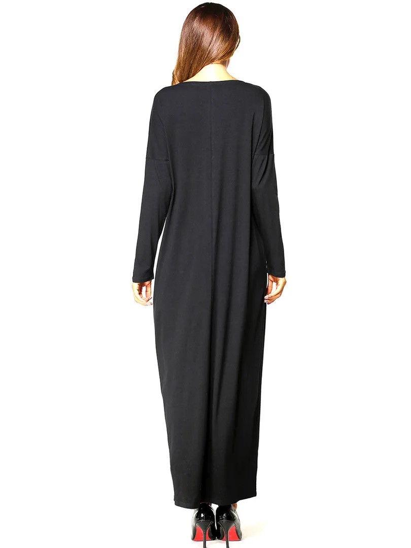 Мусульманских взрослых Цветочная вышивка мусульманская одежда Турецкий Дубай