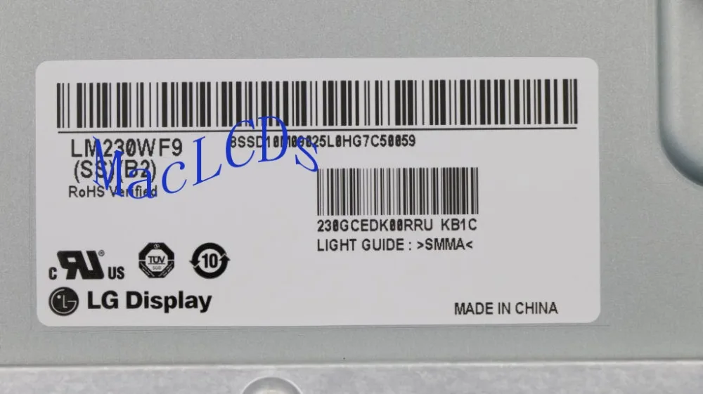 23,8 ''ЖК-панели оригинальные новые LGD Non-touch LM230WF9 SSB2 SS B2 LM230WF7 SSB2 SSB1 для AIO 520S-23IKU все-в-одном(ideacentre