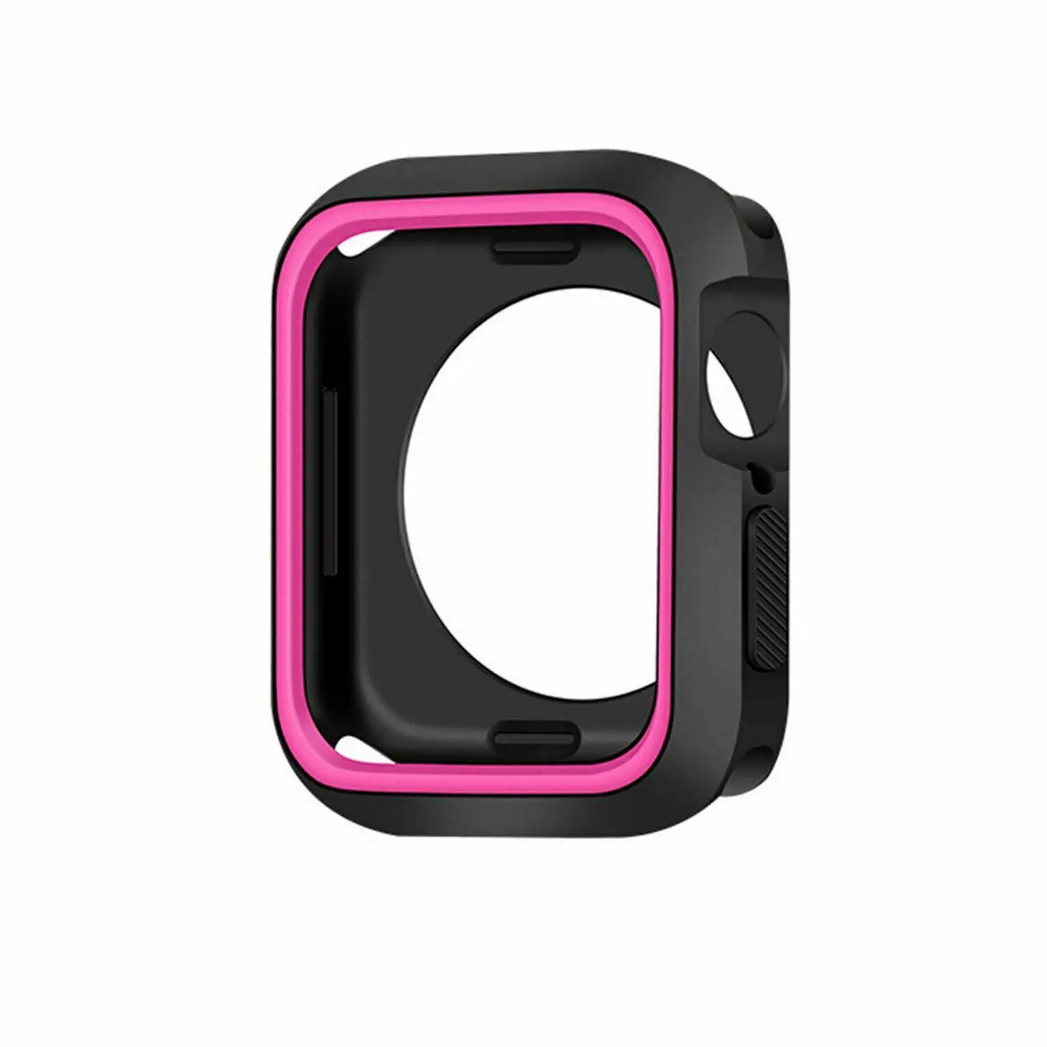 Силиконовый чехол для Apple Watch 42 мм 38 40 44 спортивный ремешок полная Рамка резиновый