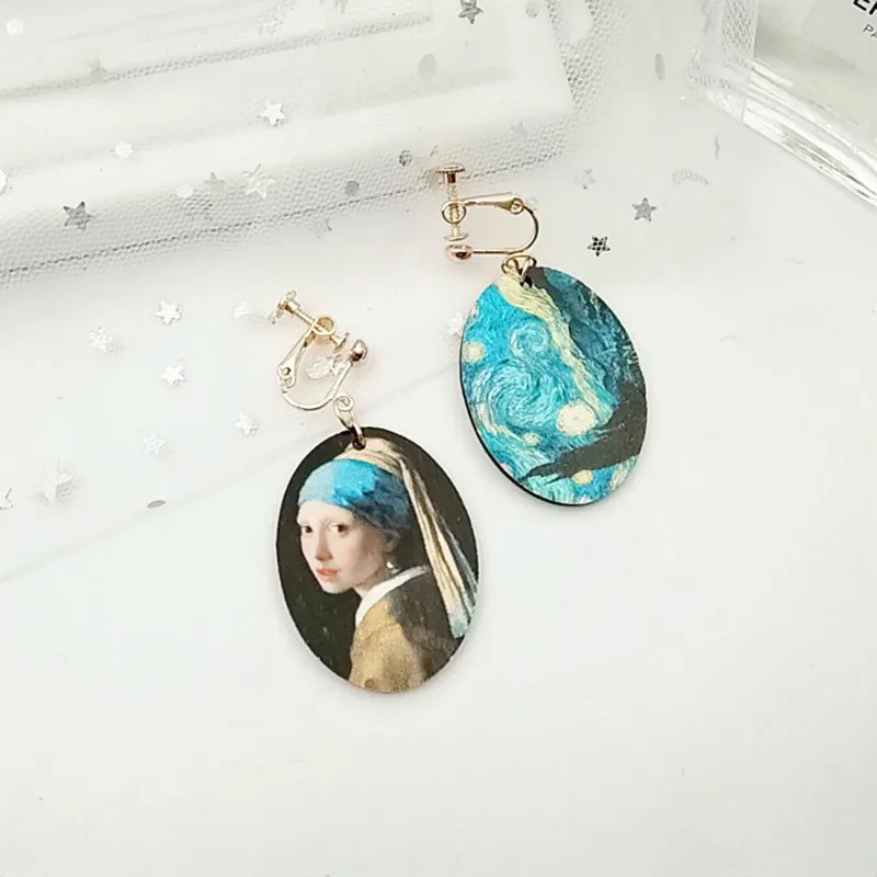 Timlee E290 оригинальная Ретро Геометрическая абстрактная цветная картина маслом