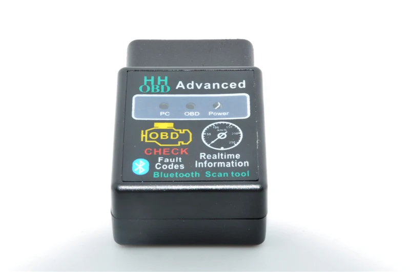 Мини ELM327 V2.1 Bluetooth HH OBD Advanced OBDII OBD2 ELM 327 Автомобильный диагностический сканер