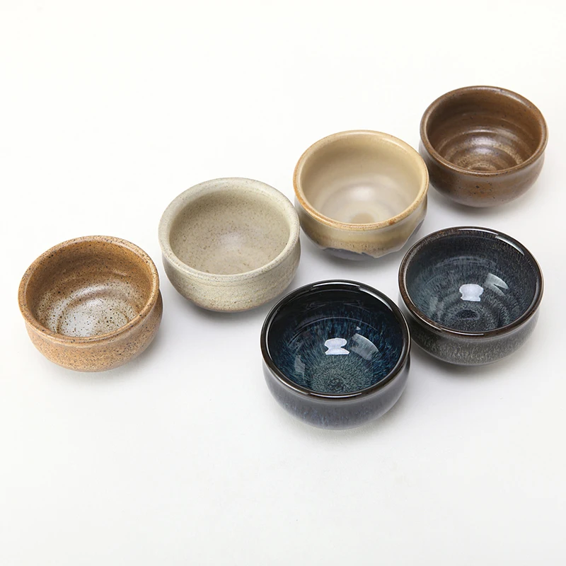 Чайная чашка из сиреневой глины в японском стиле 90 мл|cup cups|cup tea setcup |