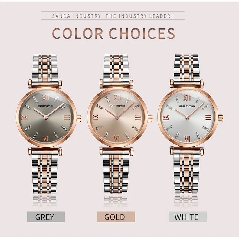 2020 персонализированные женские часы Римский алмаз цифровой циферблат сплав