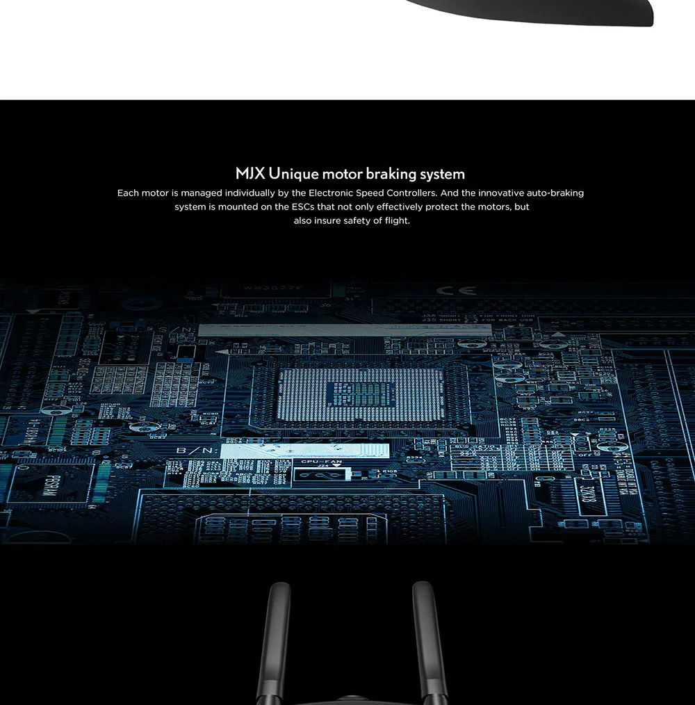 Профессиональная камера Дрон MJX B5W Радиоуправляемый Дрон 5GWiFi FPV 1080P камера/точки зрения/высота удержания/один ключ следования