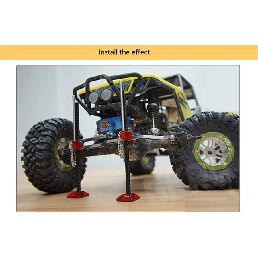 Прочный скользящий металлический домкрат RC Rock Crawler инструмент для Axial SCX10 TAMIYA CC01