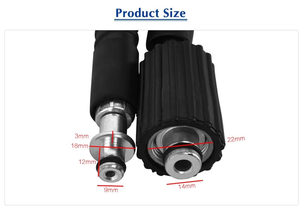 6/8/10 М шланг для очистки воды высокого давления машины Karcher K2 K7|Водяные пистолеты и