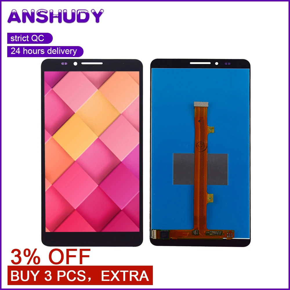 Для huawei Mate 7 ЖК дисплей Дисплей Сенсорный экран планшета AssemblyFor MT7 TL10 TL00 UL00 L09 CL00