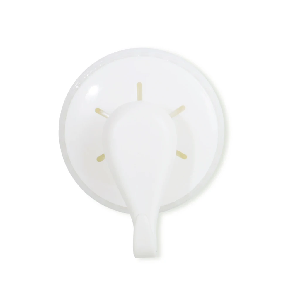 Белые пластиковые Кухонные присоски мощные вакуумные Крючки для ванной комнаты