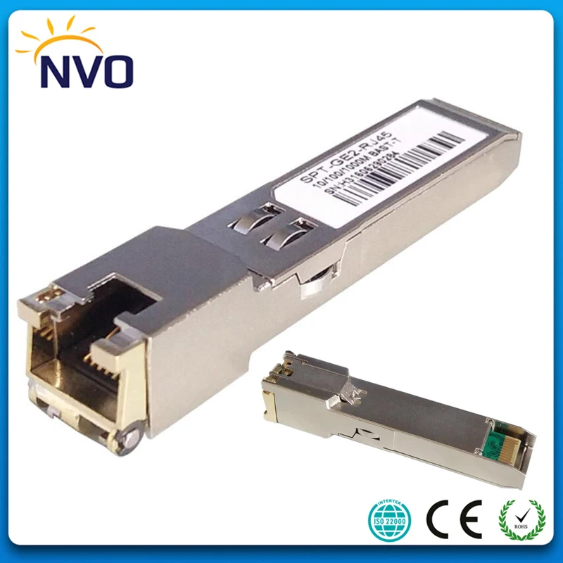 10 шт./лот гигабитный RJ45 SFP 1000Base T модуль 1 25 Гбит/с CAT5E медный GLC T/SFP GE гигабит