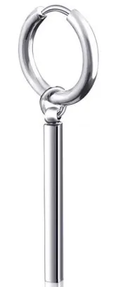 S-Square Piercing Новые Панк геометрические круглые серьги-кольца квадратная Подвеска серьга-Кольцо из нержавеющей стали серьги для женщин - Окраска металла: S-Square Piercing