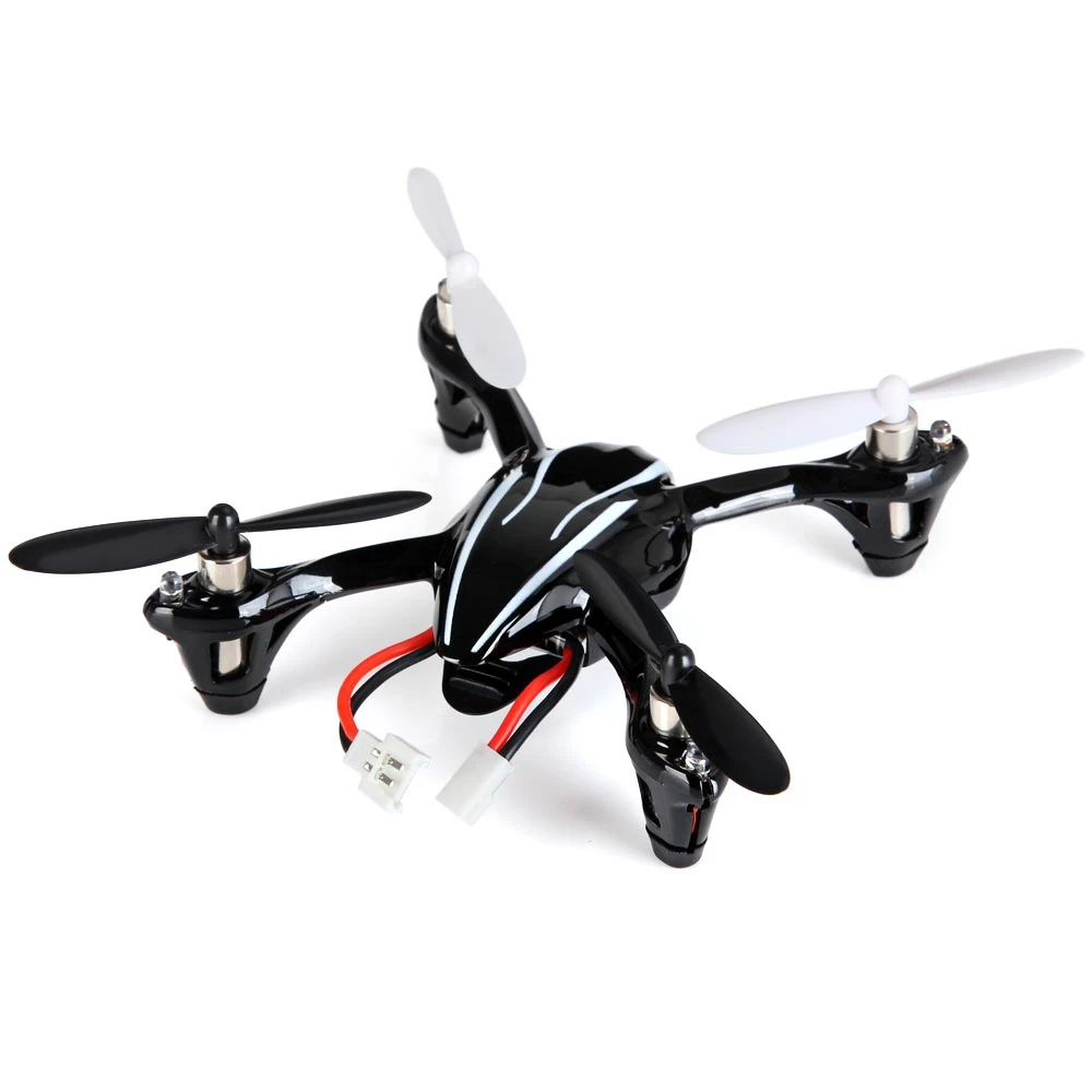 Hubsan H107L Мини RC дроны 2 4 г 4CH Quadcopter RTF с Светодиодное освещение Управление Quad