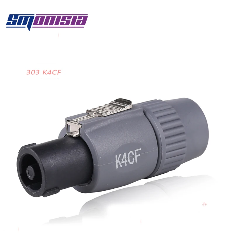 100 шт. 4 контактный профессиональный разъем для динамика|Соединители| |