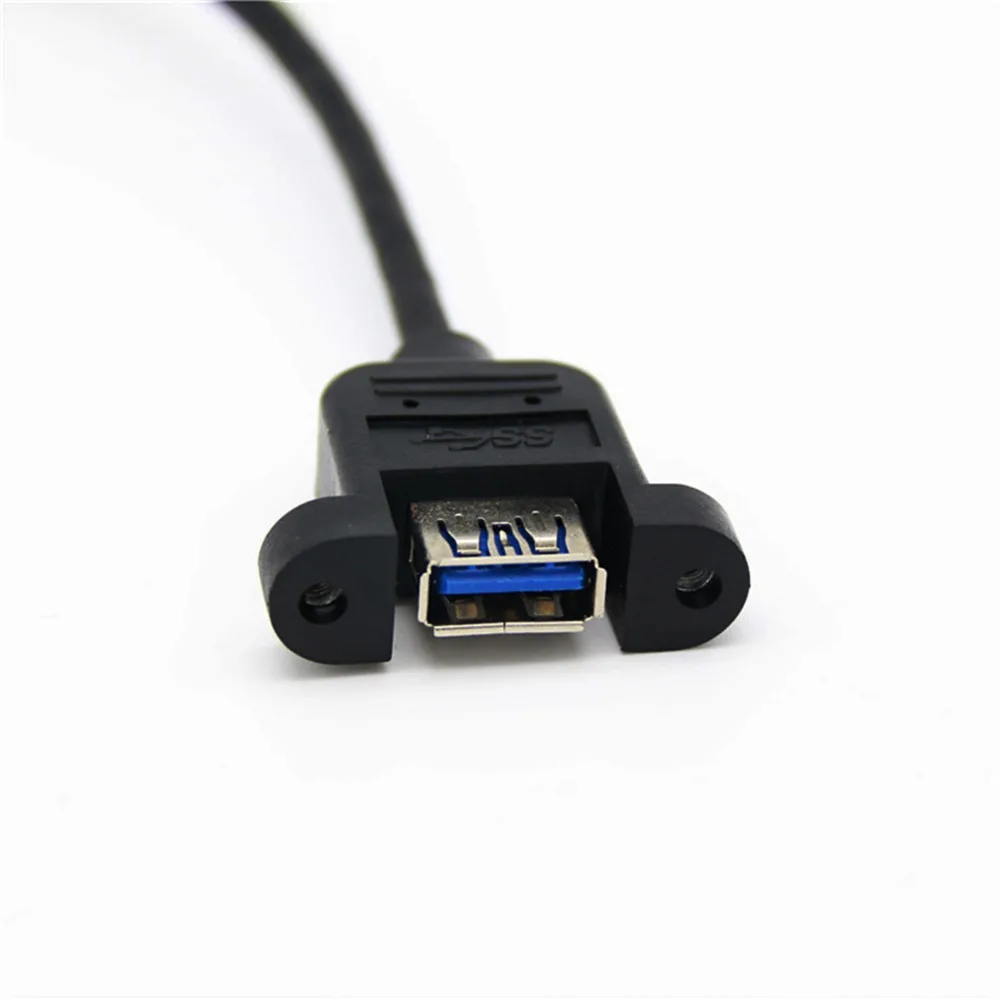 Горячий USB 3 0 A гнездовой панельный разъем для male 90 градусов вверх и вниз влево