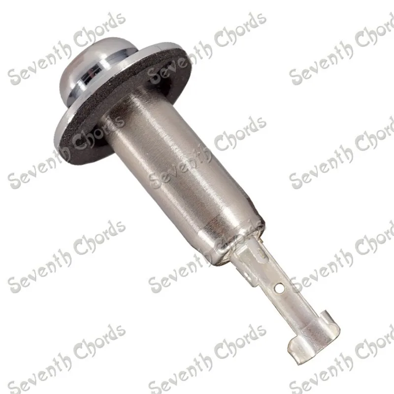 10 шт. хромированный латунный замок для гитарного ремня|jack plate|strap lockinput jack |