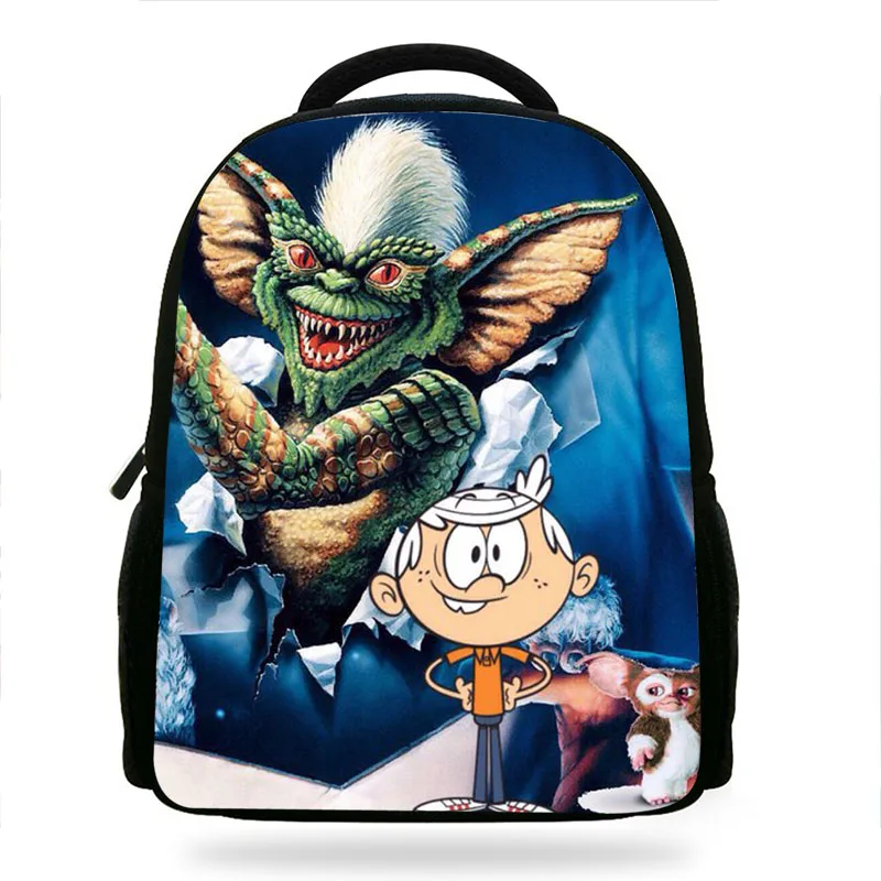 Новый мультяшный дизайн Gremlins Gizmo сумки для книг детей с животными повседневный рюкзак повседневная школьная