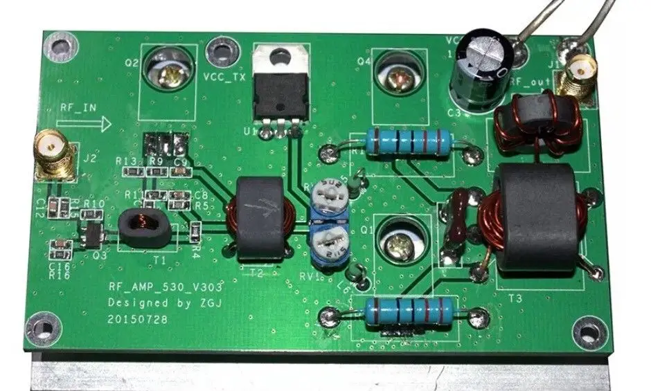 Новый линейный усилитель мощности SSB 45 Вт наборы DIY для приемопередатчика радио HF